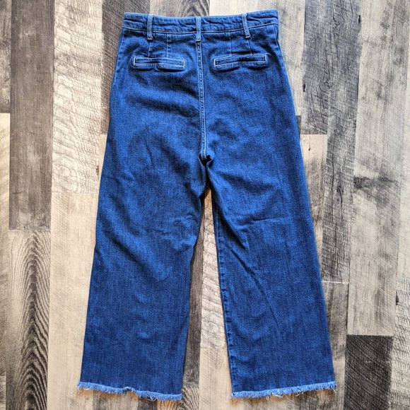 Pilcro Ultra High-Rise Cropped Wide-Leg Jeans - Picture 3 of 6